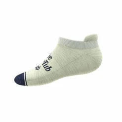 The Jet Set - Hot Tub Club Oatmeal Heel Hammock™ Ankle Socks