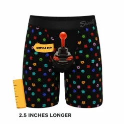 The Joystick - Video Game Ball Hammock® Boxer - Long Leg