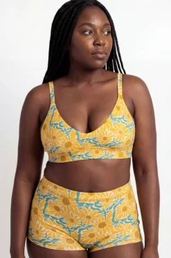 The June Bug - Sunflower Boob Hammock™ Plunge Bralette
