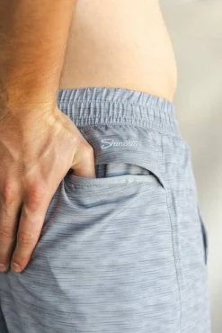 The Junk Trunks - Grey Ball Hammock® 5 Inch Athletic Shorts
