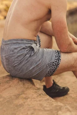 The Junk Trunks - Grey Ball Hammock® 5 Inch Athletic Shorts