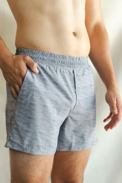 The Junk Trunks - Grey Ball Hammock® 5 Inch Athletic Shorts