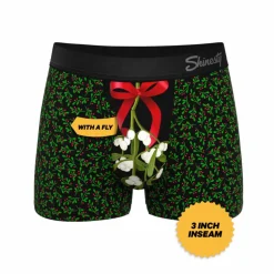 The Kiss Me There - Mistletoe Ball Hammock® Pouch Trunks Underwear