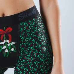 The Kiss Me There - Mistletoe Women’s Boxers