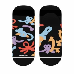 The Knot Tonights - Balloon Animal Heel Hammock™ Ankle Socks