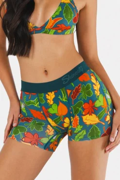 The Leaf Peeps - Naughty Leaves Women’s Boxers