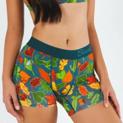 The Leaf Peeps - Naughty Leaves Women’s Boxers