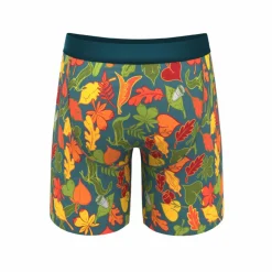 The Leaf Peeps - Naughty Leaves Ball Hammock® Boxer - Long Leg