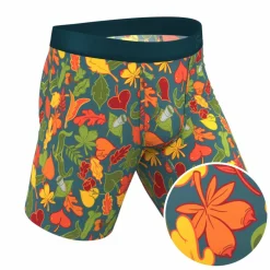 The Leaf Peeps - Naughty Leaves Ball Hammock® Boxer - Long Leg