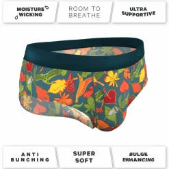 The Leaf Peeps - Naughty Leaves Ball Hammock® Pouch Underwear Briefs