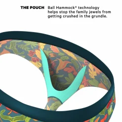 The Leaf Peeps - Naughty Leaves Ball Hammock® Pouch Underwear Briefs
