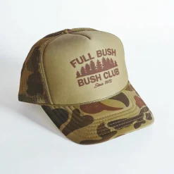 The Let It Grow - Camo Full Bush Bush Club Trucker Hat