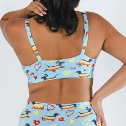 The Lovely Wiener - Wiener Dogs Boob Hammock™ Plunge Bralette