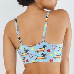 The Lovely Wiener - Wiener Dogs Boob Hammock™ Scoop Bralette