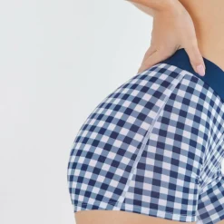 The Mad For Plaid - Navy Gingham Women’s Boxers
