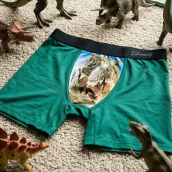 The Mad Lizard - Dinosaur Youth Boxer Briefs