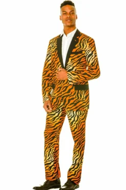 The Make Them Purr - Tiger Print Suit