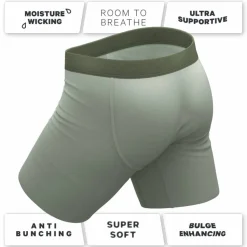 The Manzanilla - Long Leg Ball Hammock® Pouch Underwear With Fly 3 Pack