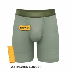 The Manzanilla - Olive Green Ball Hammock® Boxer - Long Leg