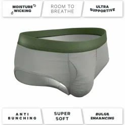 The Manzanilla - Olive Green Ball Hammock® Pouch Underwear Briefs