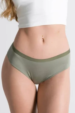 The Manzanilla - Olive Green Cheeky Underwear