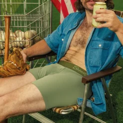 The Manzanilla - Olive Green paradICE™ Cooling Ball Hammock® Underwear