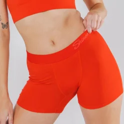 The Maraschino - Flame Scarlet Red Women’s Boxers