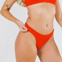 The Maraschino - Flame Scarlet Red MicroModal Thong