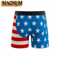 The Mascot - American Flag Ball Hammock® Magnum Big Pouch Underwear