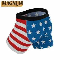The Mascot - American Flag Ball Hammock® Magnum Big Pouch Underwear