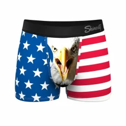 The Mascot - American Flag Ball Hammock® Pouch Trunks Underwear