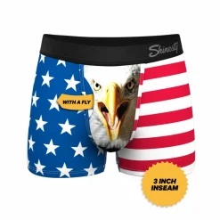 The Mascot - American Flag Ball Hammock® Pouch Trunks Underwear