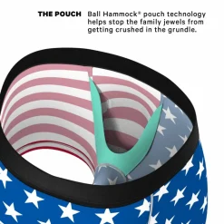 The Mascot - American Flag Ball Hammock® Pouch Trunks Underwear