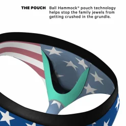 The Mascot - American Flag Ball Hammock® Pouch Underwear Briefs