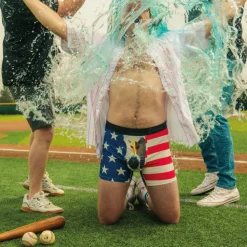 The Mascot - American Flag paradICE™ Cooling Ball Hammock® Underwear With Fly