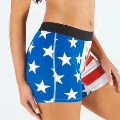 The Mascot - American Flag Women’s Boxers