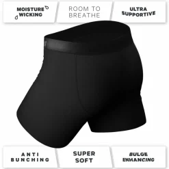 The Midnight Rider - Black Ball Hammock® Boxer Brief 5 Pack
