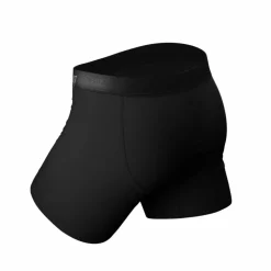 The Midnight Rider - Black Ball Hammock® Pouch Underwear With Fly 5 Pack