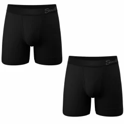 The Midnight Rider - Black Ball Hammock® Pouch Underwear With Fly 5 Pack