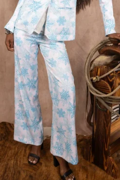 The Millennial Snowflake - Christmas Snowflake Women's Suit Pants
