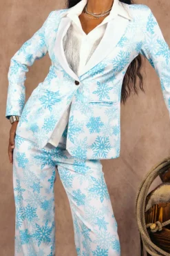 The Millennial Snowflake - Christmas Snowflake Women's Suit