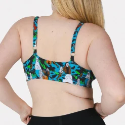 The Monster Smash - Halloween Characters Boob Hammock™ Plunge Bralette
