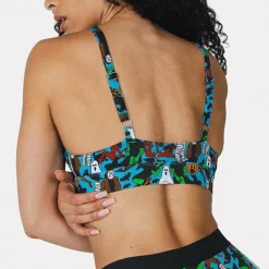 The Monster Smash - Halloween Characters Boob Hammock™ Plunge Bralette