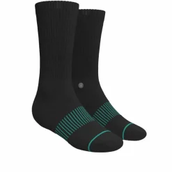 The Mostly Black - Heel Hammock™ Crew Socks 3 Pack