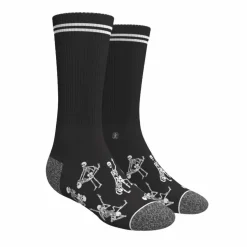 The Mostly Black - Heel Hammock™ Crew Socks 3 Pack