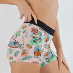 The Motel Hotel - Palm Springs Tropical Women’s Boxers