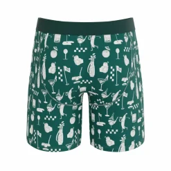 The Mulligan - Green Golf Ball Hammock® Boxer - Long Leg