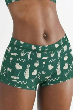 The Mulligan - Green Golf Modal Boyshort Underwear