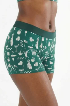 The Mulligan - Green Golf Women’s Boxers