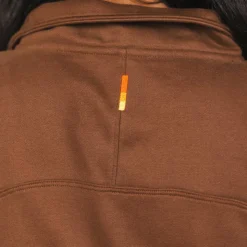 The Mustang - Brown Sexy Terry™ Women’s Half Zip